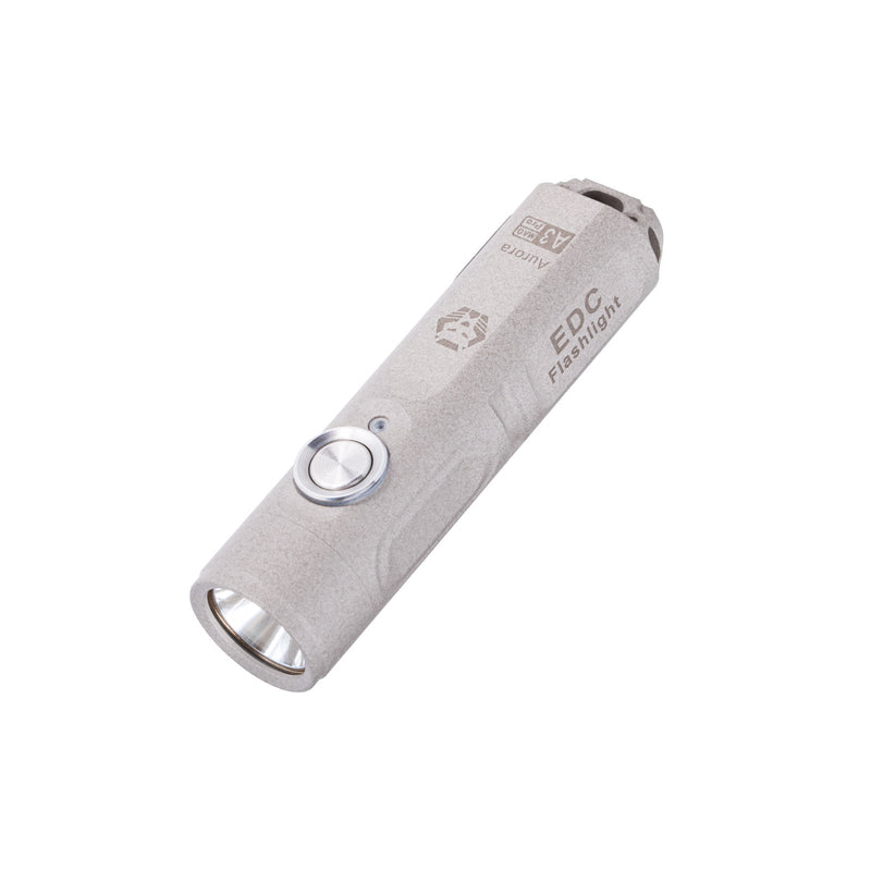 aurora a6 usb rechargeable keychain signal flashlight Aurora A3 Pro G4 (MAO Marble Gray) EDC Keychain Flashlight