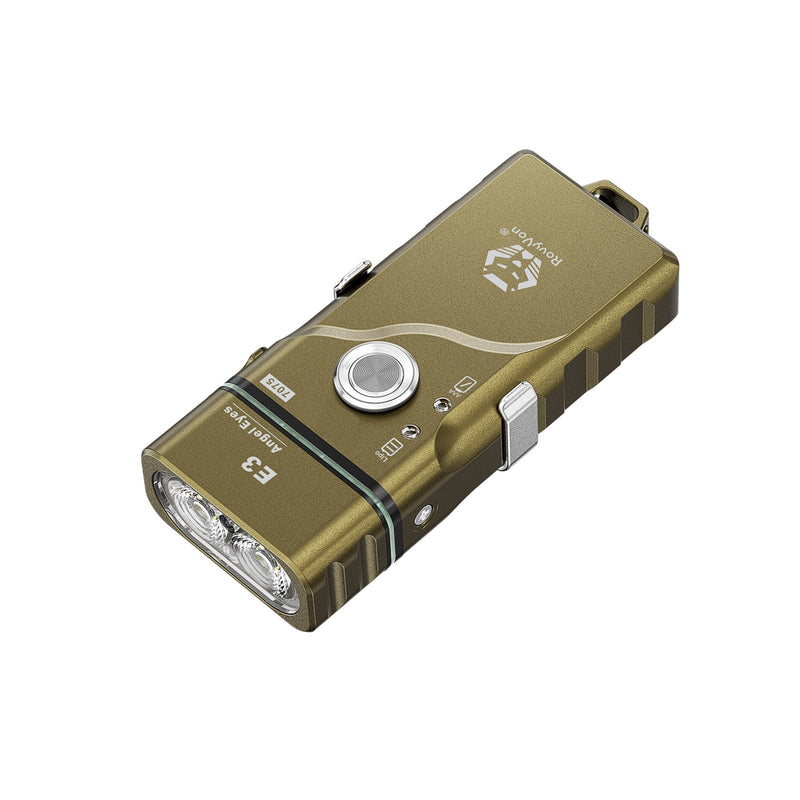 Angel Eyes E3, Lipo & AAA Battery Hybrid Keychain Flashlight