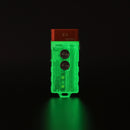 Angel Eyes E5 GITD Hybrid Keychain Flashlight