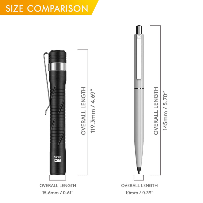 Aurora A33 EDC Pen Light